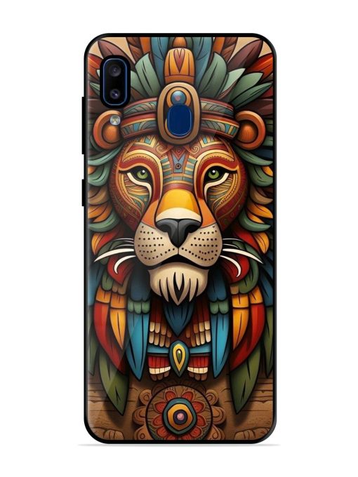 Aztec Majesty Glossy Soft Edge Case for Samsung Galaxy A20 Chachhi