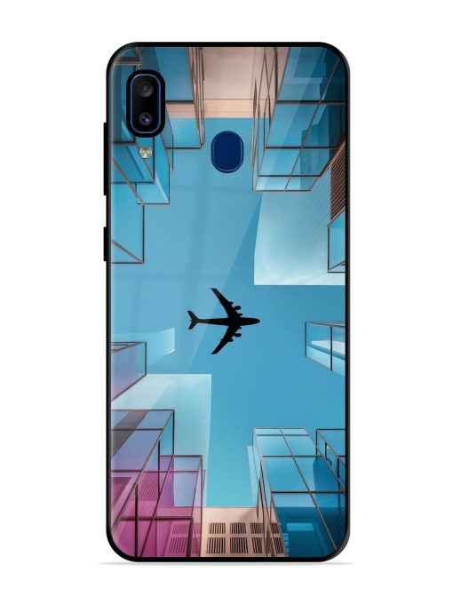 Urban Flightpath Glossy Soft Edge Case for Samsung Galaxy A20 Chachhi