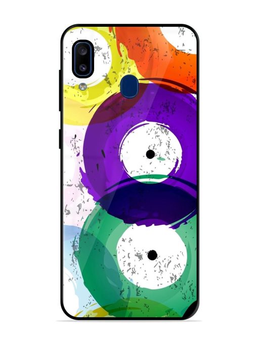 Vinyl Vibrations Glossy Soft Edge Case for Samsung Galaxy A20 Chachhi