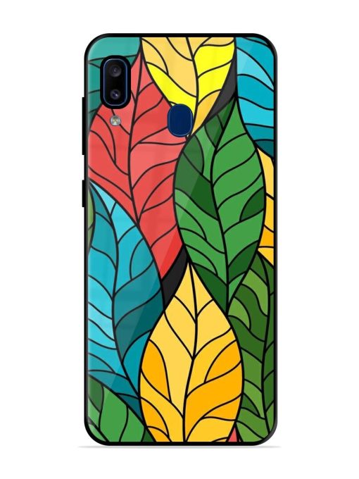 Foliage Fiesta Glossy Soft Edge Case for Samsung Galaxy A20