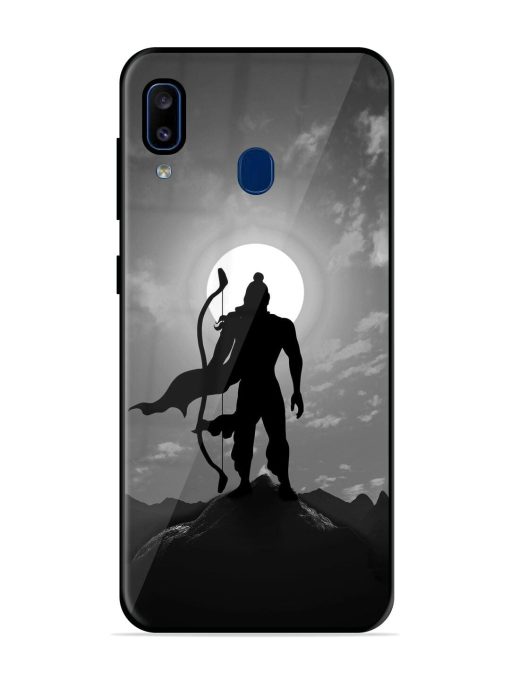 The Undefeated Warrior Glossy Soft Edge Case for Samsung Galaxy A20 Chachhi