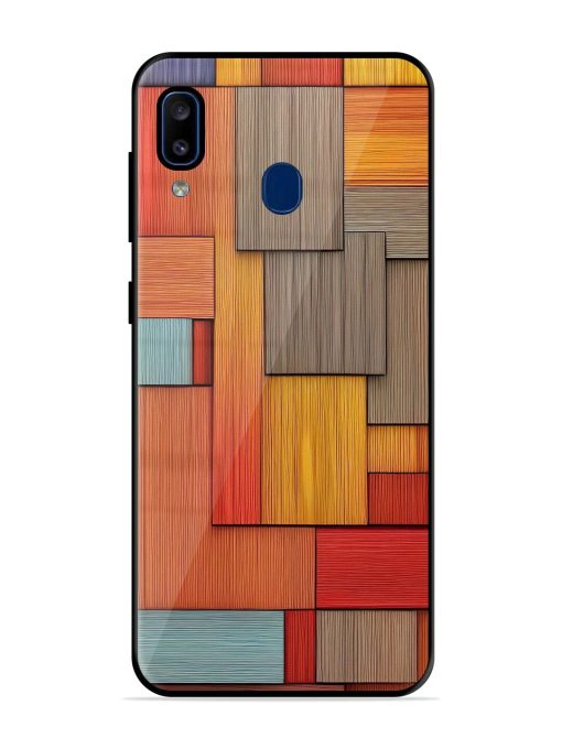 Woodsy Wonders Glossy Soft Edge Case for Samsung Galaxy A20 Chachhi