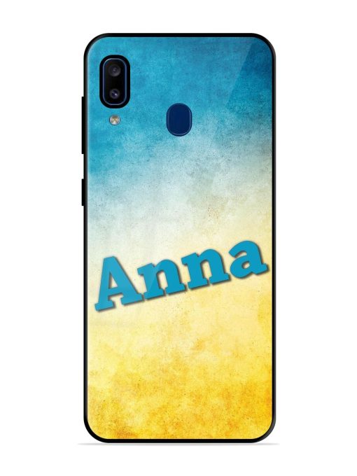 Anna'S Glossy Soft Edge Case for Samsung Galaxy A20 Chachhi