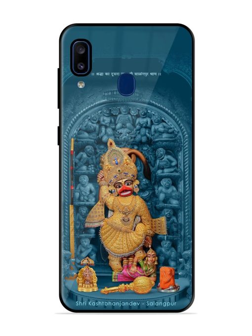 Divine Grace Of Shri Kashtabhanjandev Glossy Soft Edge Case for Samsung Galaxy A20 Chachhi