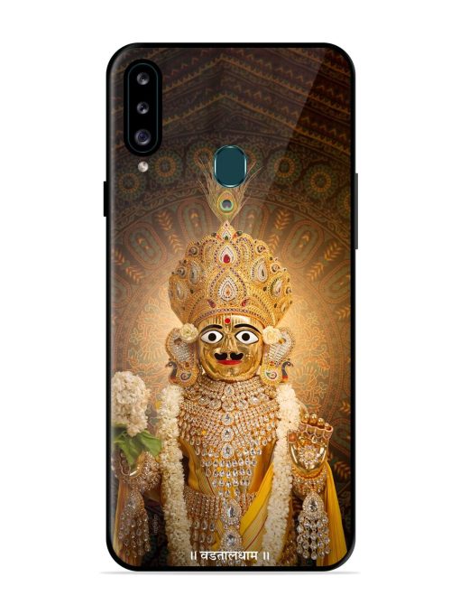 Hare Krishna Maharaj Glossy Soft Edge Case for Samsung Galaxy A20S Chachhi