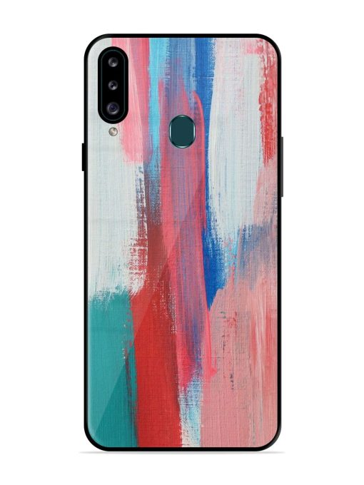 Colorful Chaos Glossy Soft Edge Case for Samsung Galaxy A20S Chachhi