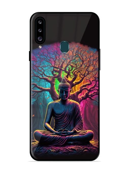 Enlightened Serenity Glossy Soft Edge Case for Samsung Galaxy A20S Chachhi