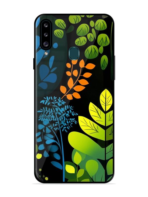 Midnight Garden Glossy Soft Edge Case for Samsung Galaxy A20S