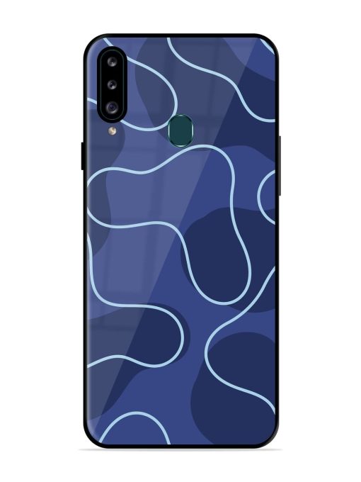 Midnight Maze Glossy Soft Edge Case for Samsung Galaxy A20S Chachhi