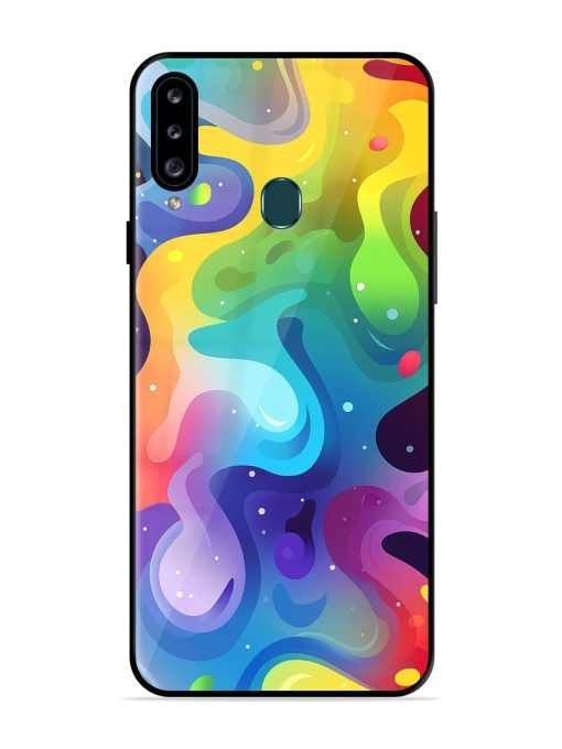 Rainbow River Glossy Soft Edge Case for Samsung Galaxy A20S