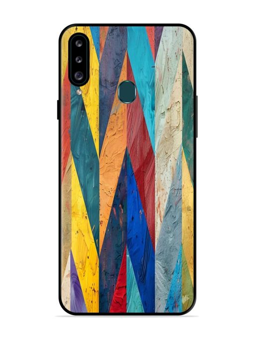 Abstract Tapestry Glossy Soft Edge Case for Samsung Galaxy A20S Chachhi