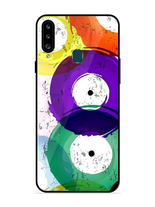 Vinyl Vibrations Glossy Soft Edge Case for Samsung Galaxy A20S Chachhi