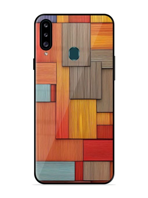 Woodsy Wonders Glossy Soft Edge Case for Samsung Galaxy A20S Chachhi