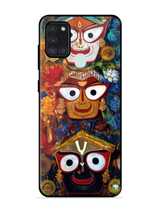 Lord Jagannath Glossy Soft Edge Case for Samsung Galaxy A21S Chachhi