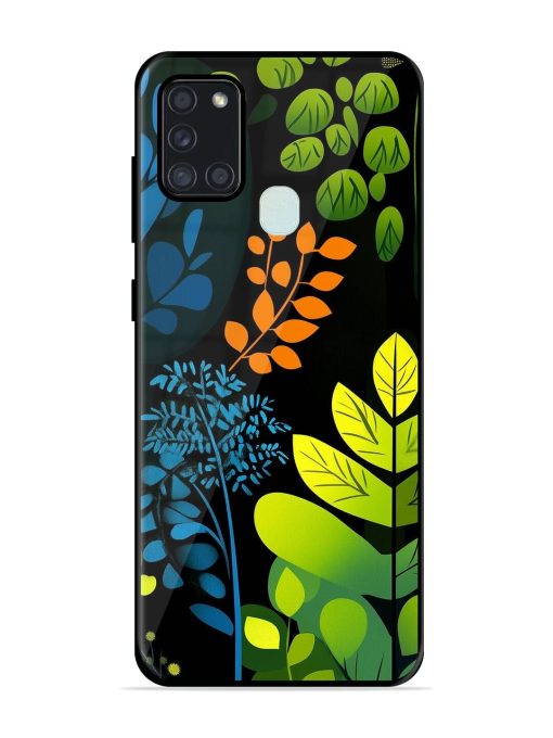 Midnight Garden Glossy Soft Edge Case for Samsung Galaxy A21S