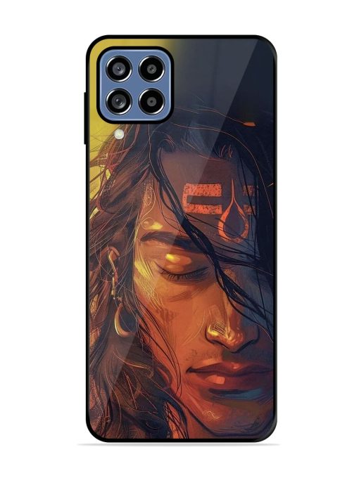 Tranquil Shiva Glossy Soft Edge Case for Samsung Galaxy A22 (4G) Chachhi