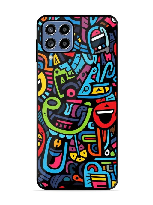 Doodlephoria Glossy Soft Edge Case for Samsung Galaxy A22 (4G) Chachhi