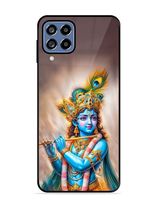 Divine Krishna Glossy Soft Edge Case for Samsung Galaxy A22 (4G) Chachhi