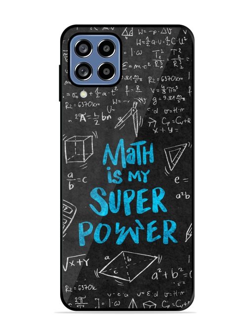 Math Magic Glossy Soft Edge Case for Samsung Galaxy A22 (4G) Chachhi