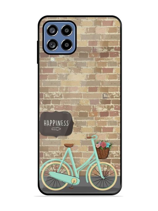 Pedaling Towards Happiness Glossy Soft Edge Case for Samsung Galaxy A22 (4G) Chachhi