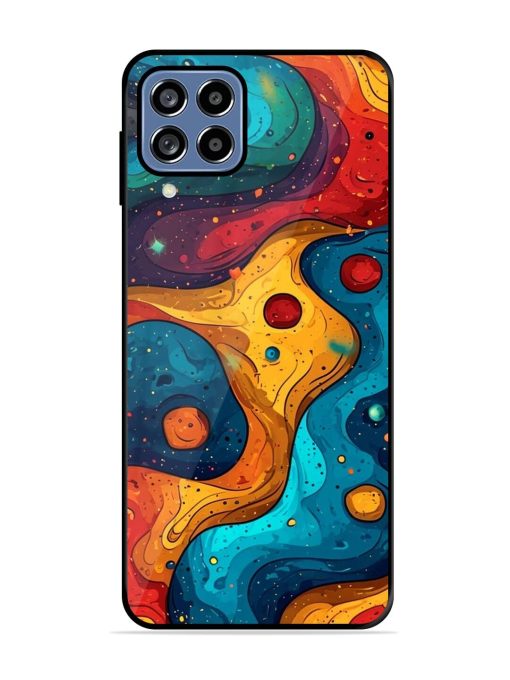 Cosmic Swirl Glossy Soft Edge Case for Samsung Galaxy A22 (4G)