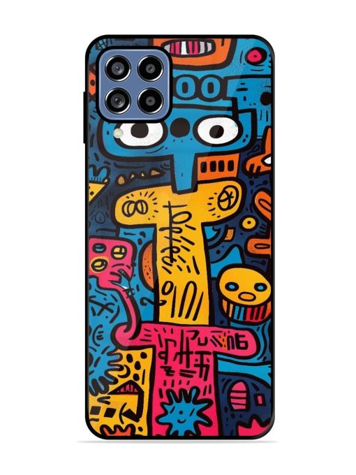 Doodletopia Glossy Soft Edge Case for Samsung Galaxy A22 (4G) Chachhi