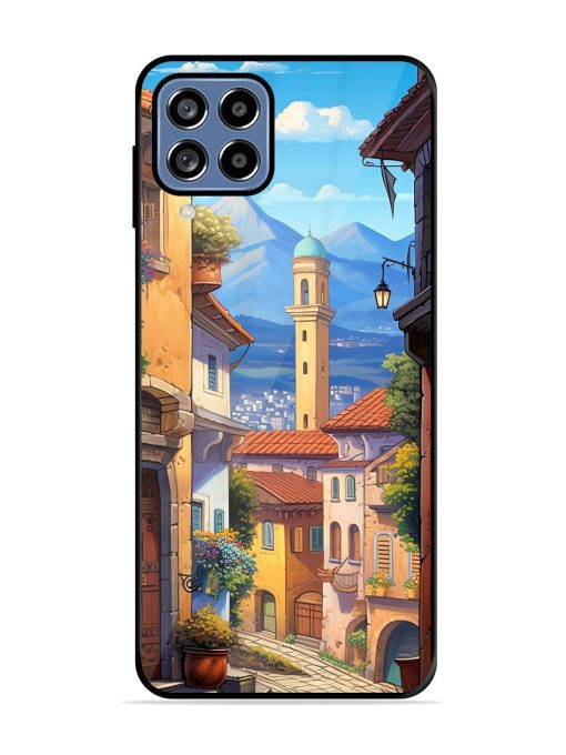 Tuscan Twilight Glossy Soft Edge Case for Samsung Galaxy A22 (4G) Chachhi