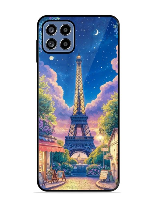 Twilight In Paris Glossy Soft Edge Case for Samsung Galaxy A22 (4G) Chachhi