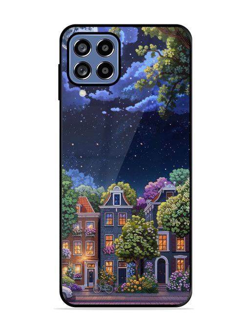 Moonlit Streets Glossy Soft Edge Case for Samsung Galaxy A22 (4G) Chachhi