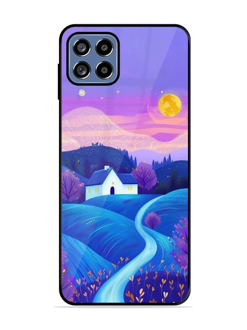 Moonlit Meadow Glossy Soft Edge Case for Samsung Galaxy A22 (4G) Chachhi