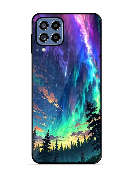 Cosmic Canvas Glossy Soft Edge Case for Samsung Galaxy A22 (4G) Chachhi