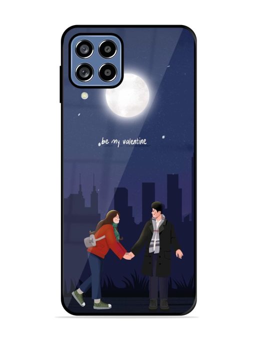 Moonlight Proposal Glossy Soft Edge Case for Samsung Galaxy A22 (4G) Chachhi