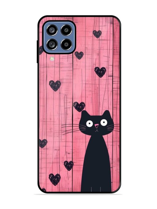 Feline Valentine'S Day Glossy Soft Edge Case for Samsung Galaxy A22 (4G) Chachhi