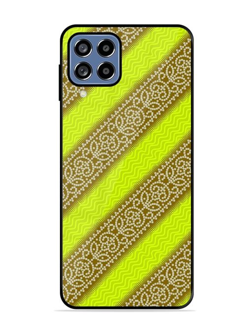 Golden Bandana Bliss Glossy Soft Edge Case for Samsung Galaxy A22 (4G) Chachhi