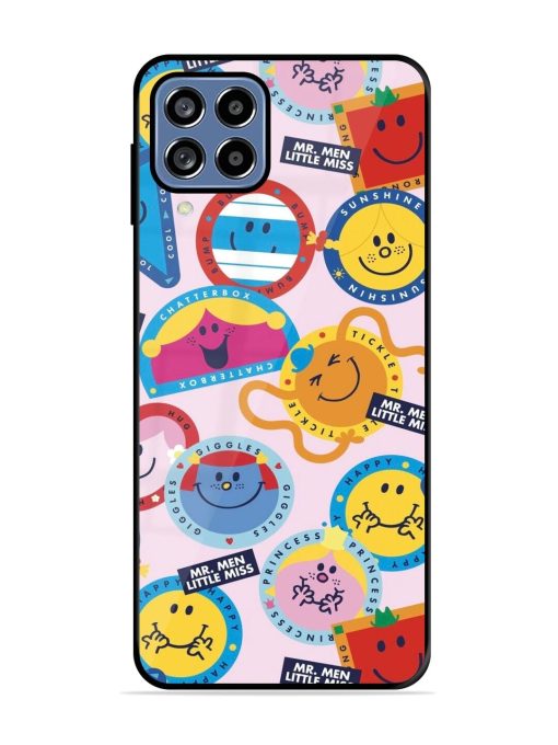 Whimsical Mr. Men & Little Miss Glossy Soft Edge Case for Samsung Galaxy A22 (4G) Chachhi