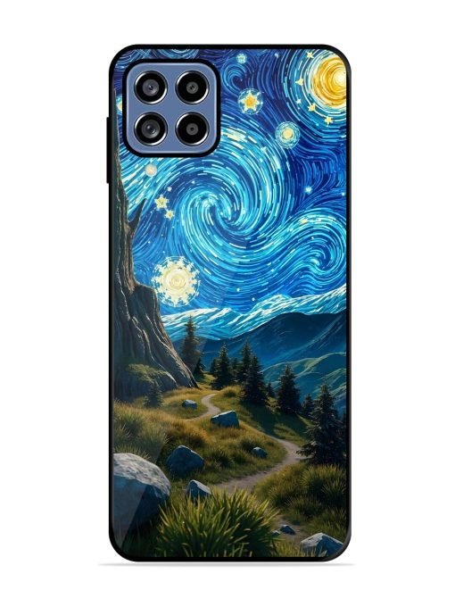 Starry Night In The Shire Glossy Soft Edge Case for Samsung Galaxy A22 (4G) Chachhi