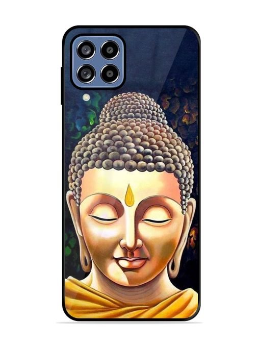 Buddha Face Glossy Soft Edge Case for Samsung Galaxy A22 (4G) Chachhi