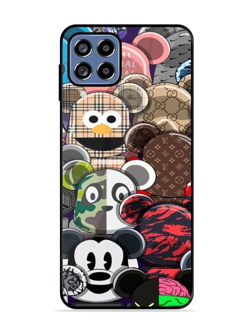 Streetwear Bearbrick Extravaganza Glossy Soft Edge Case for Samsung Galaxy A22 (4G) Chachhi