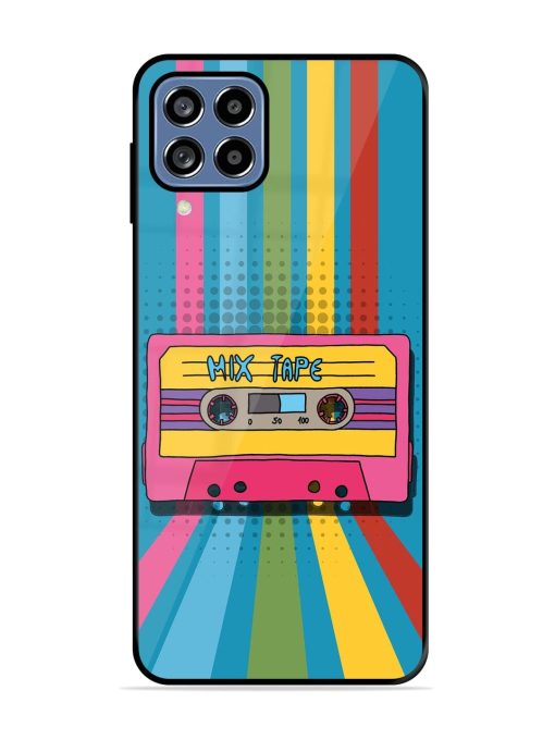 Retro Cassette Tapes Glossy Soft Edge Case for Samsung Galaxy A22 (4G) Chachhi