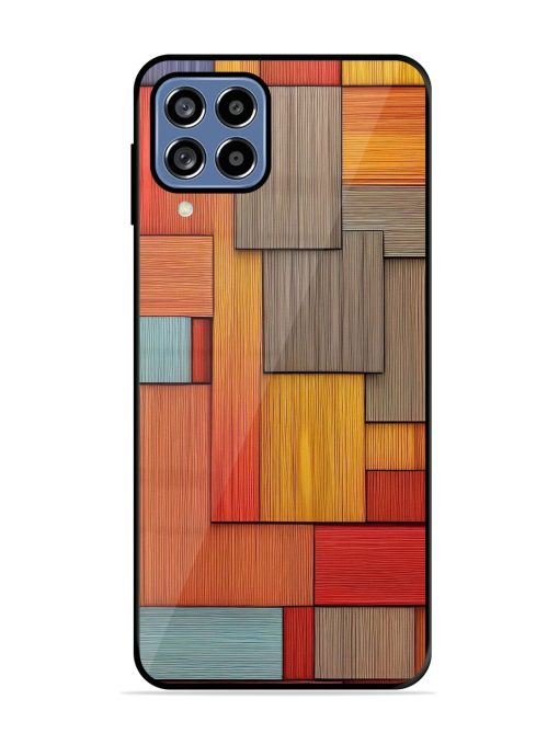 Woodsy Wonders Glossy Soft Edge Case for Samsung Galaxy A22 (4G) Chachhi