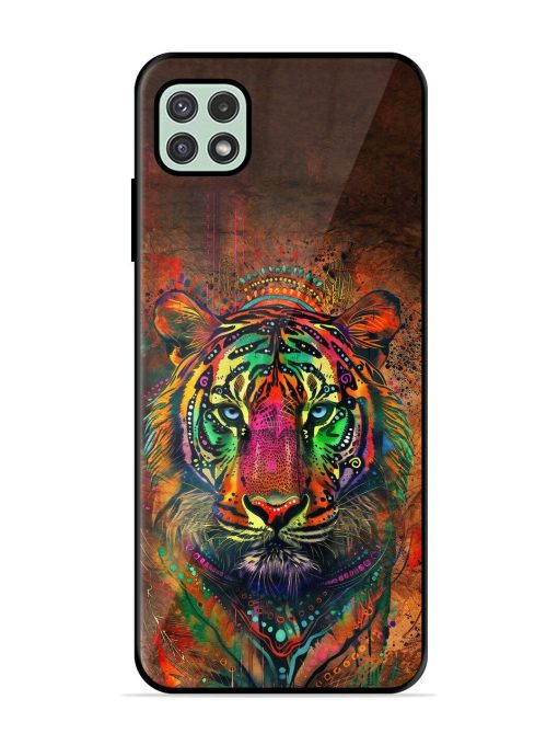 Cosmic Tiger Glossy Soft Edge Case for Samsung Galaxy A22 (5G)