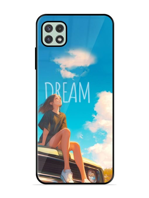 Girly Dream Art Glossy Soft Edge Case for Samsung Galaxy A22 (5G)