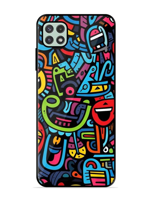 Doodlephoria Glossy Soft Edge Case for Samsung Galaxy A22 (5G)