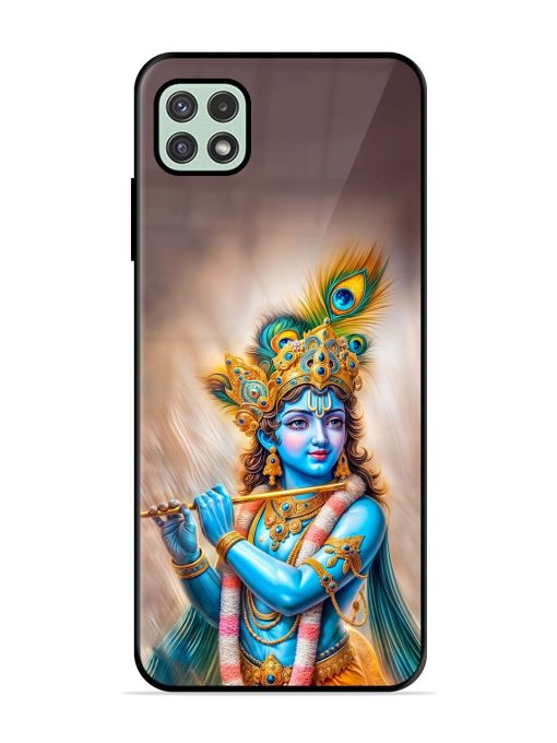 Divine Krishna Glossy Soft Edge Case for Samsung Galaxy A22 (5G)