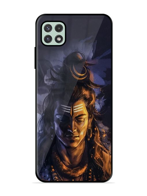 Lord Shiva Glossy Soft Edge Case for Samsung Galaxy A22 (5G)