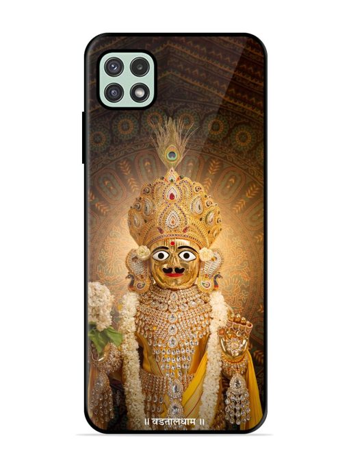 Hare Krishna Maharaj Glossy Soft Edge Case for Samsung Galaxy A22 (5G)