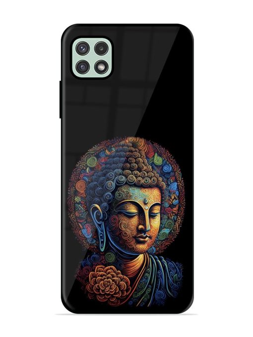 Stained Glass Serenity Glossy Soft Edge Case for Samsung Galaxy A22 (5G)