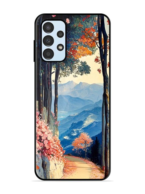 Mountainside Serenity Glossy Soft Edge Case for Samsung Galaxy A23 Chachhi