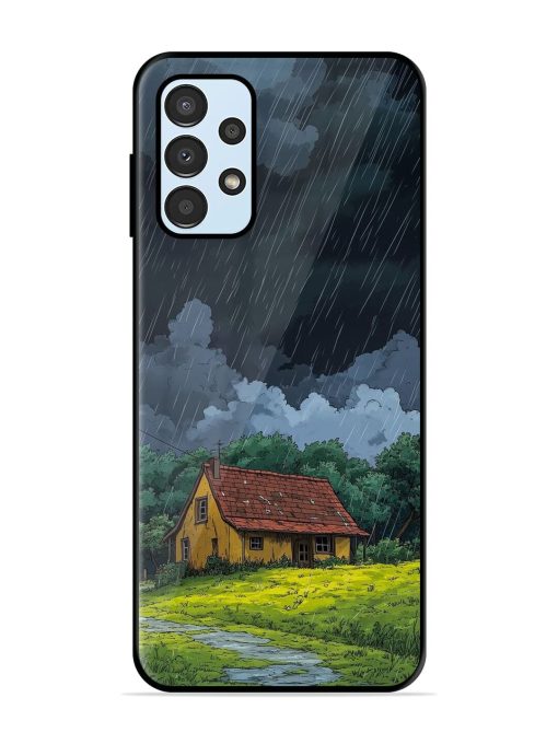 Rainy Day Retreat Glossy Soft Edge Case for Samsung Galaxy A23 Chachhi