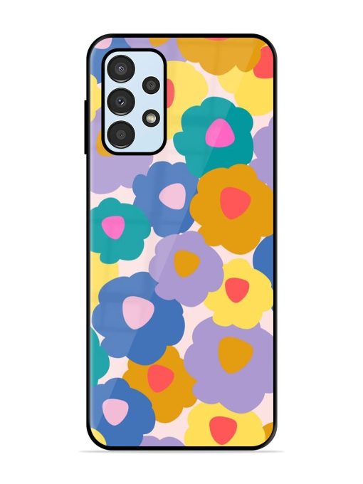 Flower Power Glossy Soft Edge Case for Samsung Galaxy A23 Chachhi